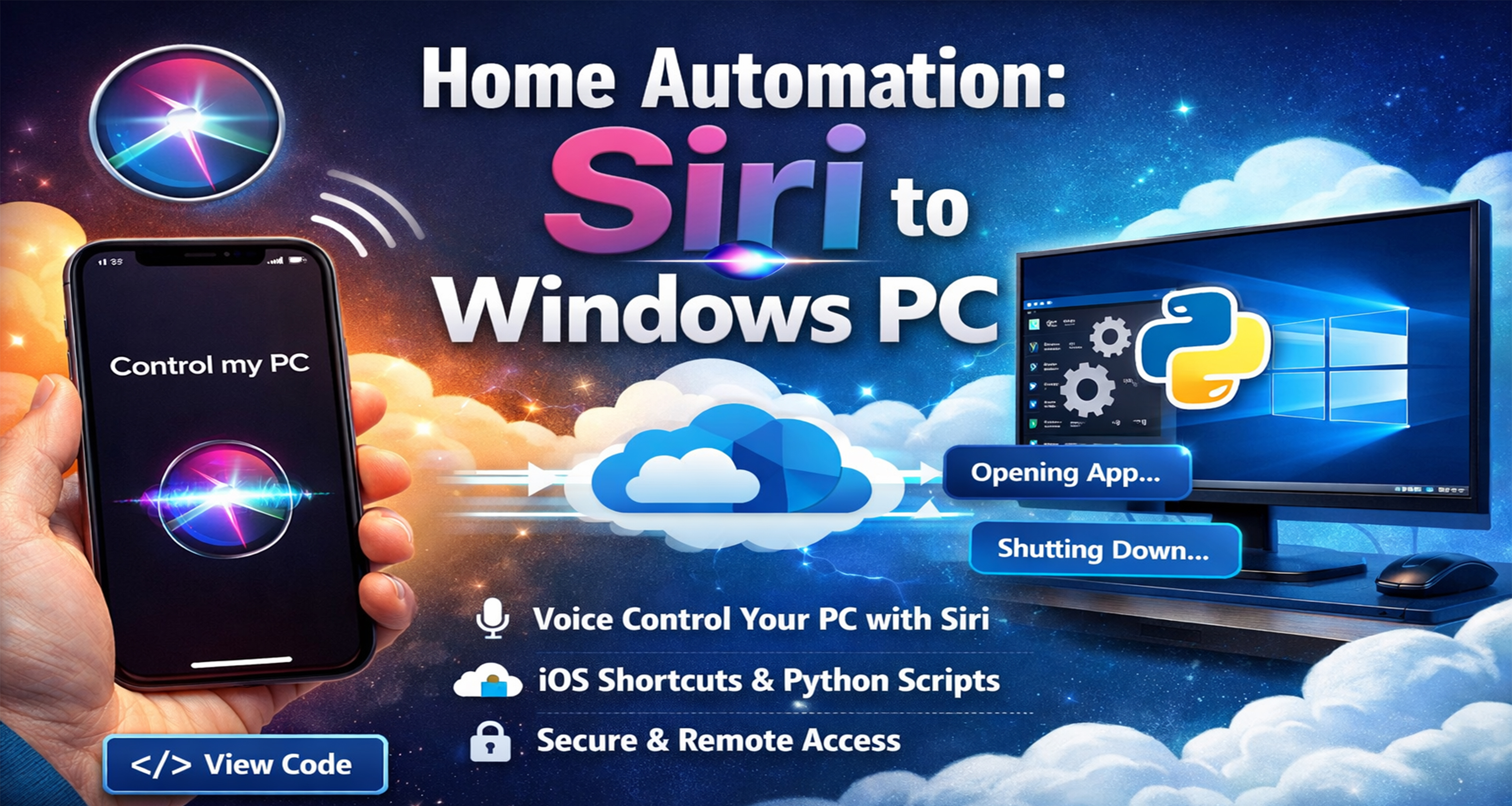 Home Automation: Siri to Windows PC